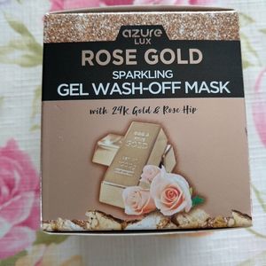 Azure Lux Rose Gold Gel Wash Off Mask